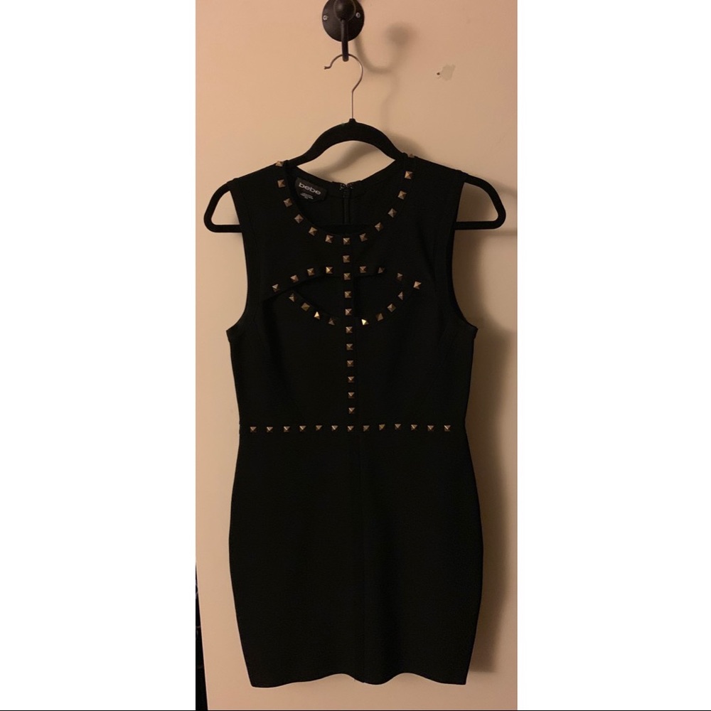 Bebe Black Mini Dress